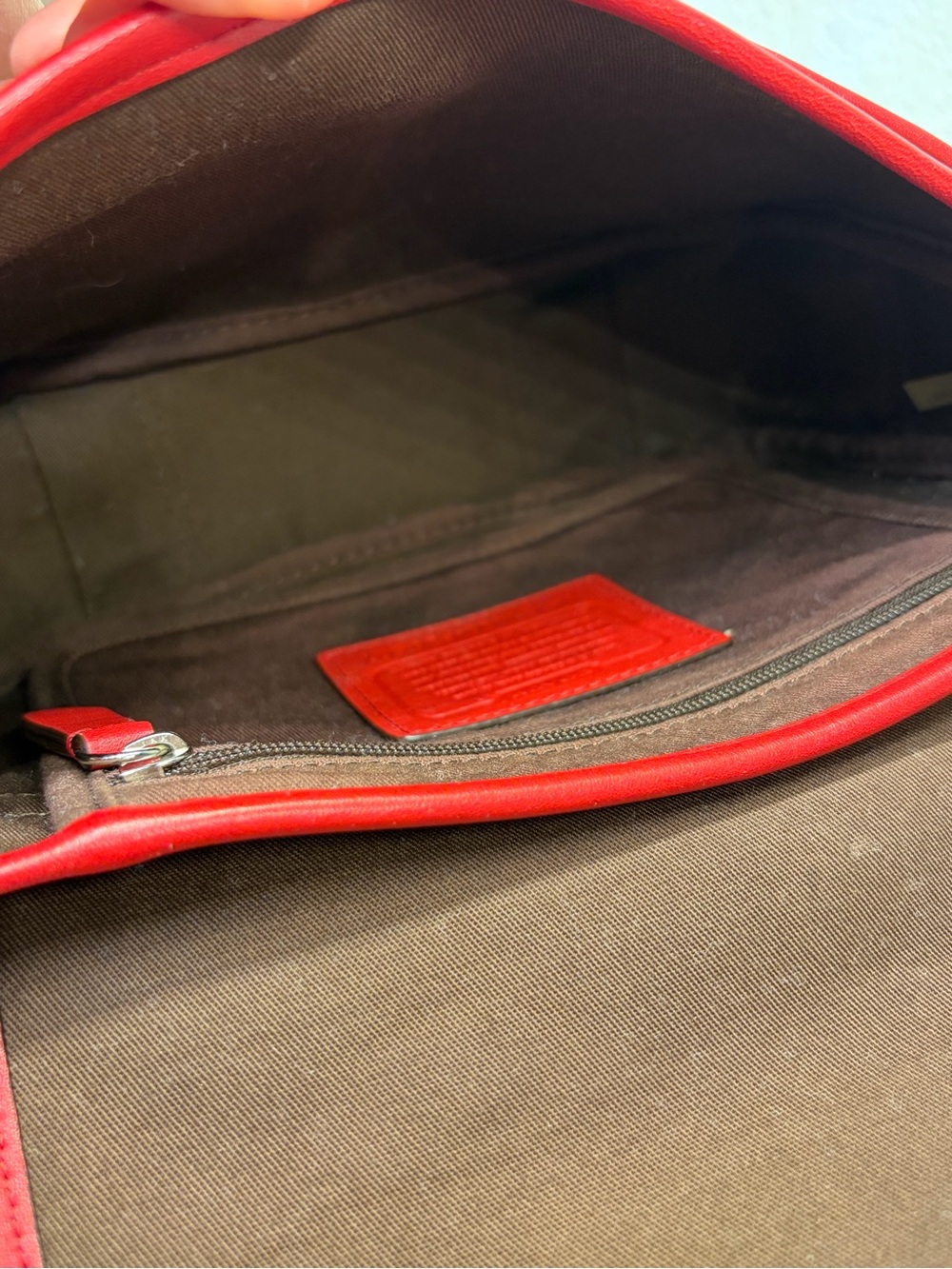 COACH HADLEY SIGNATURE FIELD CROSSBODY BAG #F30601 - Picture 11 of 12